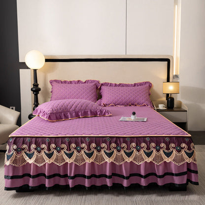 📢📢NEUES PRODUKT 2026 – 50 % RABATT✨ Rüschenbettlaken + Bettbezug + Kissenbezug💓🛏️ Verkörpert Eleganz und Komfort des Augenblicks💫
