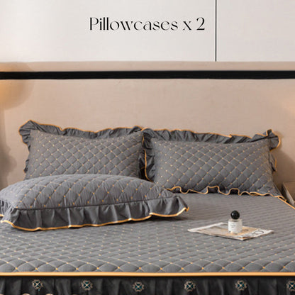 📢📢NEUES PRODUKT 2026 – 50 % RABATT✨ Rüschenbettlaken + Bettbezug + Kissenbezug💓🛏️ Verkörpert Eleganz und Komfort des Augenblicks💫