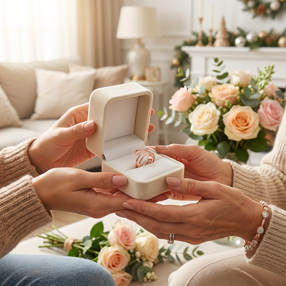 🔥Solange der Vorrat reicht 40 % Rabatt!💍Eleganter Kupferring mit Magnet-Herz