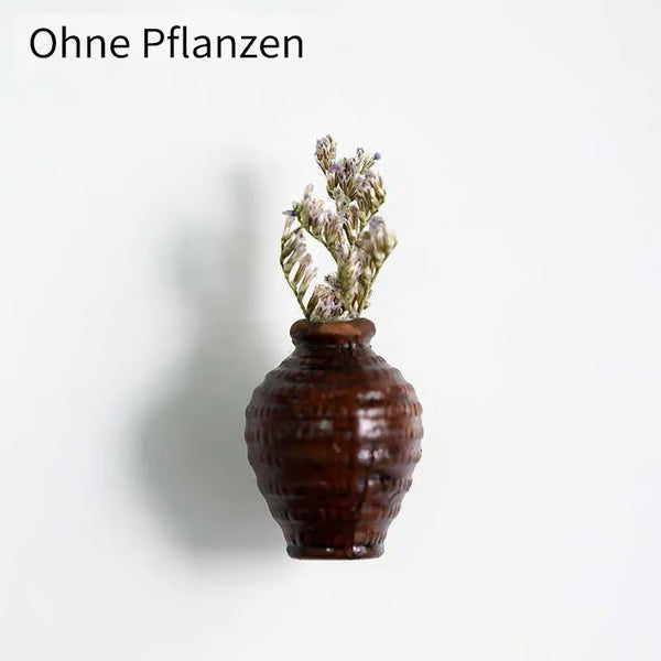 🎁Weihnachtsangebot🌸Mini-Keramikvase als Kühlschrankmagnet