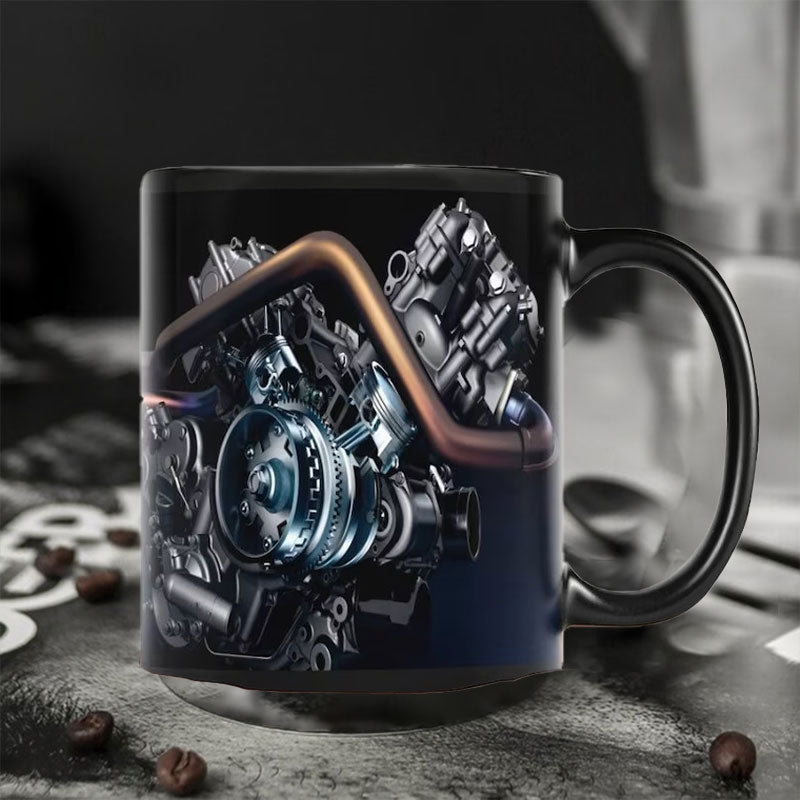 🔥Solange der Vorrat reicht 40 % Rabatt!🎉Mechaniker-Motor-Keramik-Kaffeetasse