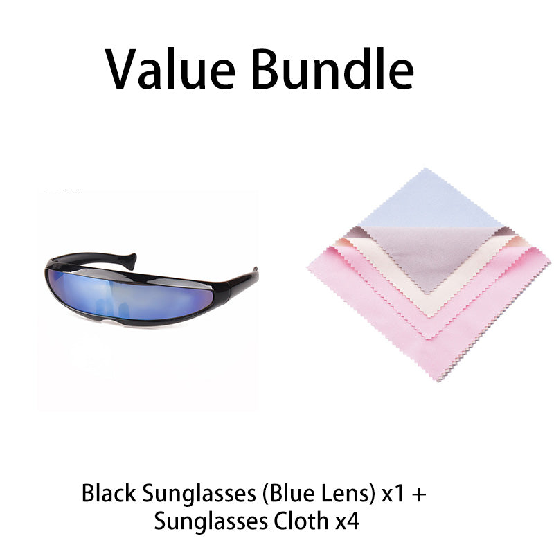 🌞👓 50% reduziert – Futuristische Sonnenbrille mit 💎✨ 100% UV-Schutz und stylishem Tragekomfort