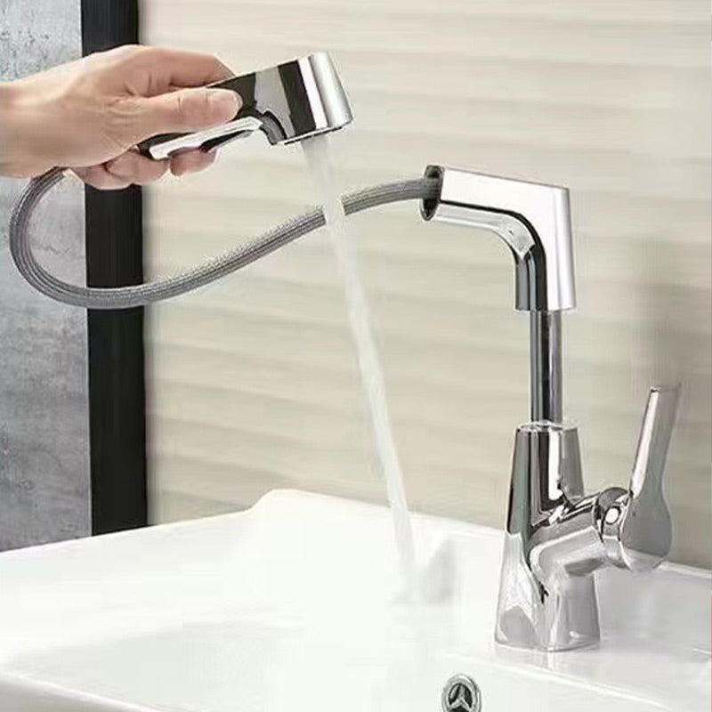 🔥Solange der Vorrat reicht 40 % Rabatt!🎉1-Loch-Badewasserhahn mit herausziehbarer Brause