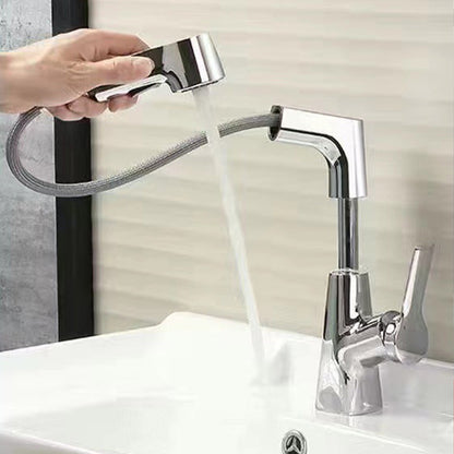 🔥Solange der Vorrat reicht 40 % Rabatt!🎉1-Loch-Badewasserhahn mit herausziehbarer Brause