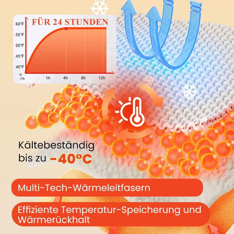 🔥Solange der Vorrat reicht 40 % Rabatt!🎉Gestrickte Patchwork-Pufferjacke für Damen