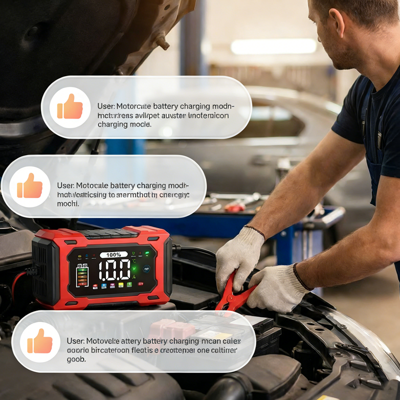 🔥Zeitlich begrenztes Angebot-Intelligentes 12-V-Autoladegerät mit 6 A und Impulsreparaturfunktion