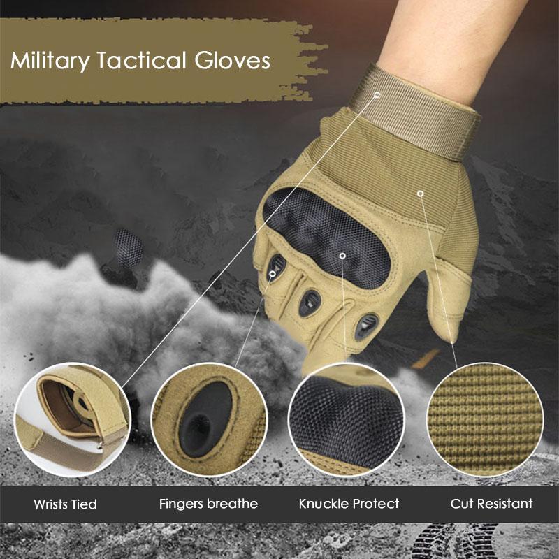 🪖 49% RABATT! ⚔️ Taktische Militärhandschuhe – rutschfest, schnittfest und mit Touchscreen-Funktion ✋