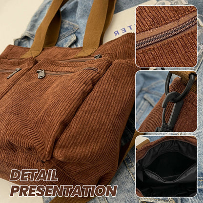 👜 50% RABATT! 🤎 Elegante Schultertasche im Vintage-Stil – Uni, Praktisch & Stilvoll für den Alltag ✨