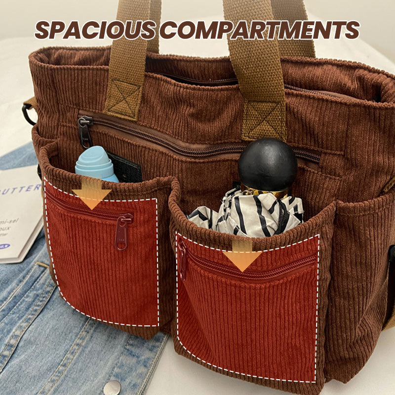 👜 50% RABATT! 🤎 Elegante Schultertasche im Vintage-Stil – Uni, Praktisch & Stilvoll für den Alltag ✨