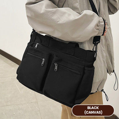 👜 50% RABATT! 🤎 Elegante Schultertasche im Vintage-Stil – Uni, Praktisch & Stilvoll für den Alltag ✨