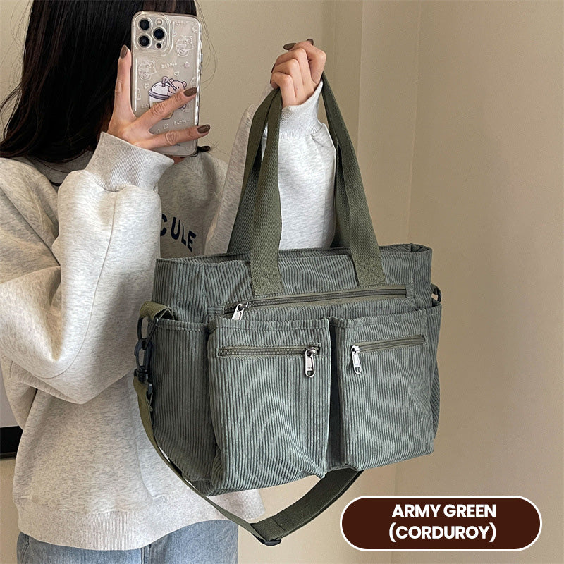 👜 50% RABATT! 🤎 Elegante Schultertasche im Vintage-Stil – Uni, Praktisch & Stilvoll für den Alltag ✨