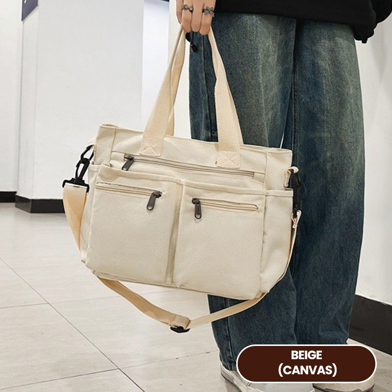 👜 50% RABATT! 🤎 Elegante Schultertasche im Vintage-Stil – Uni, Praktisch & Stilvoll für den Alltag ✨