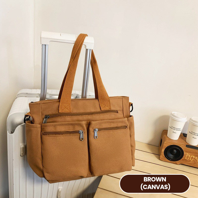 👜 50% RABATT! 🤎 Elegante Schultertasche im Vintage-Stil – Uni, Praktisch & Stilvoll für den Alltag ✨