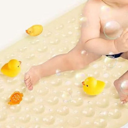 🔥Solange der Vorrat reicht 40 % Rabatt!🎉Rutschfeste Badematte 100×40 cm – Starke Saugnäpfe | 7 Farben