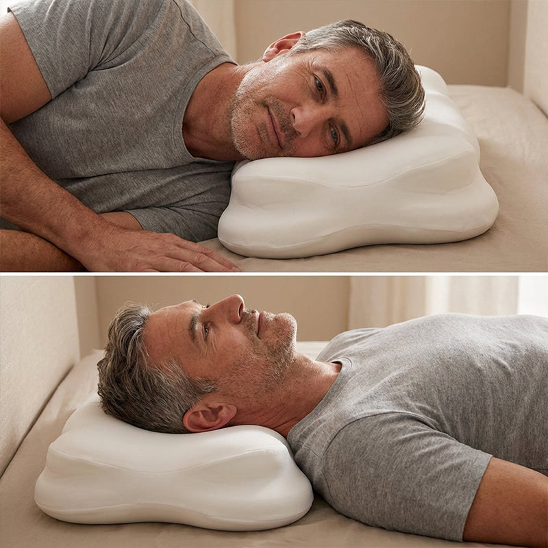 🔥Solange der Vorrat reicht 40 % Rabatt!💖Ergonomisches Memory-Schaum-Nackenkissen für tiefen Schlaf