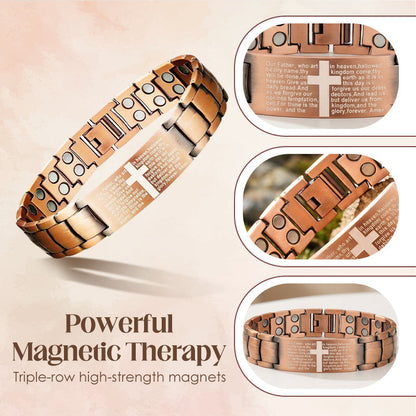 Adjustable Retro Bronze Link Bracelet