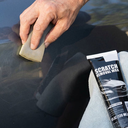 💎 KAUFE 2, ERHALTE 1 GRATIS! 💎 Universeller Auto-Kratzerentferner-Wachs – Entfernt Kratzer, Flecken & Oxidation, Restauriert auch Scheinwerfer! 🚗✨