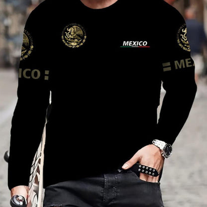 ✨ Bequemes Langarmshirt Herren | Rundhalsausschnitt