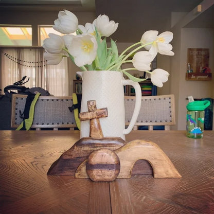 Letzter Tag 49 % Rabatt⚡Die Osterszene und das Kreuz des leeren Grabes