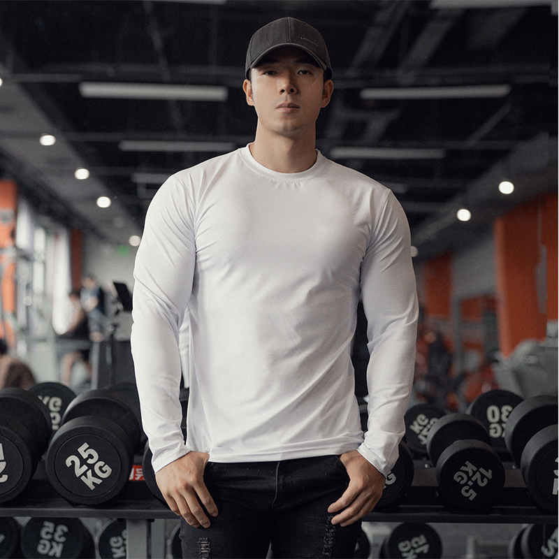 🔥Solange der Vorrat reicht 40 % Rabatt!🎉Langärmlige, schnelltrocknende Sportshirts für Herren