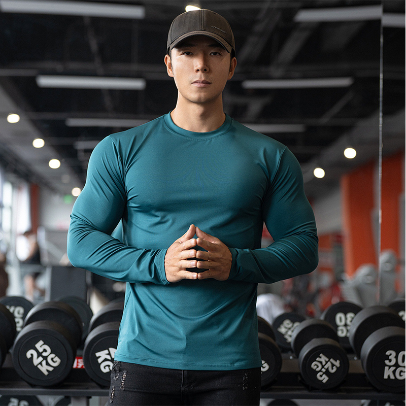 🔥Solange der Vorrat reicht 40 % Rabatt!🎉Langärmlige, schnelltrocknende Sportshirts für Herren