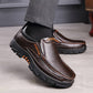 Men's Lightweight Non-Slip Breathable Retro Business Shoes