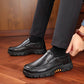 Men's Lightweight Non-Slip Breathable Retro Business Shoes