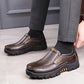 Men's Lightweight Non-Slip Breathable Retro Business Shoes