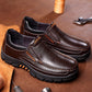Men's Lightweight Non-Slip Breathable Retro Business Shoes