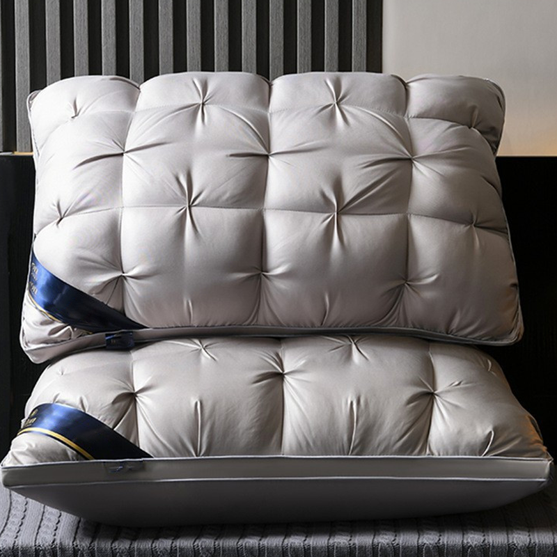🛏️💤 Hotel-Qualität Nackenstützkissen – Einzel, Waschbar, Daunenimitat, Formstabil für Zuhause