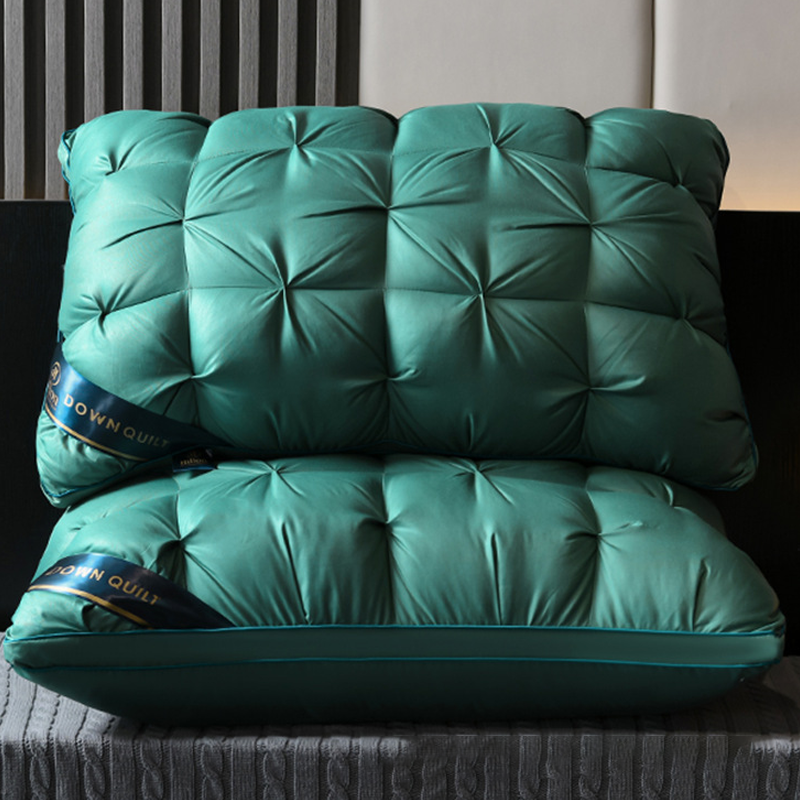 🛏️💤 Hotel-Qualität Nackenstützkissen – Einzel, Waschbar, Daunenimitat, Formstabil für Zuhause