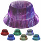💎 Leuchtender Bucket Hat aus Glasfaser – Auffälliges Design, Ideal für Partys & Outdoor-Aktivitäten 🌟🎉