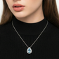 🔥Solange der Vorrat reicht 40 % Rabatt!🎉Elegante blaue Tropfenkette für Frauen