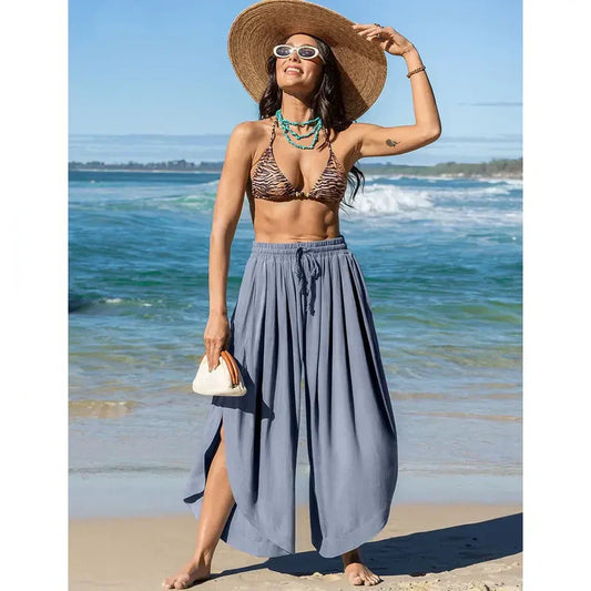 🔥Solange der Vorrat reicht 40 % Rabatt!🎉Damenhose mit hoher Taille und weitem Bein