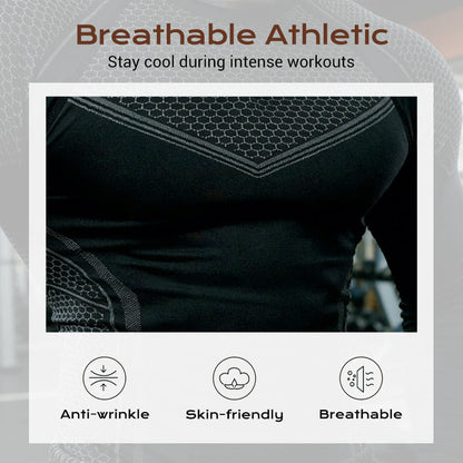 📢📢50% RABATT! ⏰Langarm-Trainingst-Shirt für Männer
