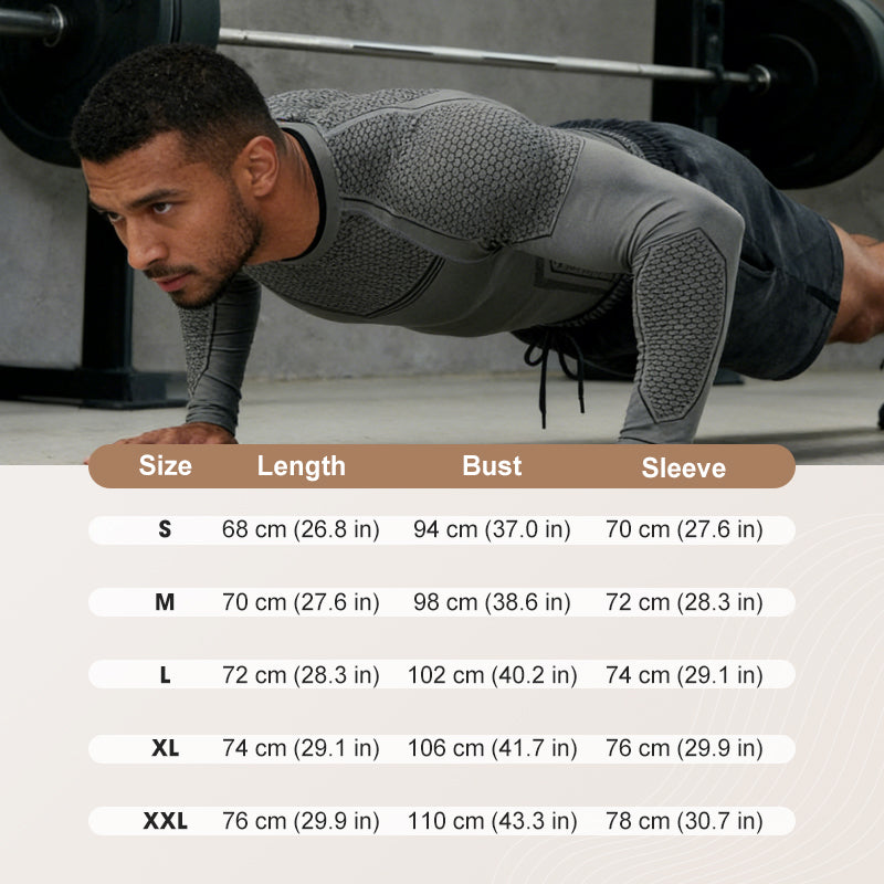 📢📢50% RABATT! ⏰Langarm-Trainingst-Shirt für Männer
