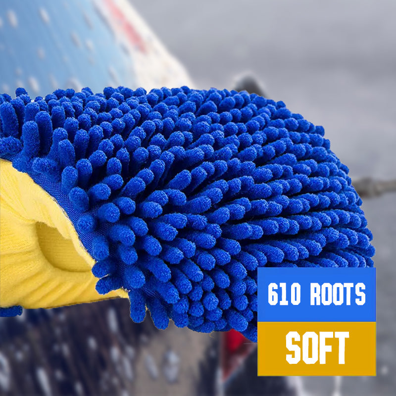 🔥SALE 50% GÜNSTIGER🔥 Robuster Autowaschmopp mit Teleskopstiel aus Aluminium