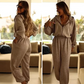 🌟 Bequemer Casual Jumpsuit mit Kapuze für Freizeit & Zuhause