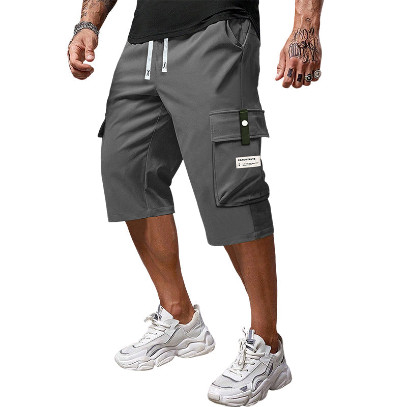 🔥Solange der Vorrat reicht 40 % Rabatt!🎉Lässige 3/4-Cargo-Hose für Herren mit Kordelzug