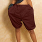 🔥Solange der Vorrat reicht 40 % Rabatt!🎉Lantern-Shorts mit hoher Taille und Falten