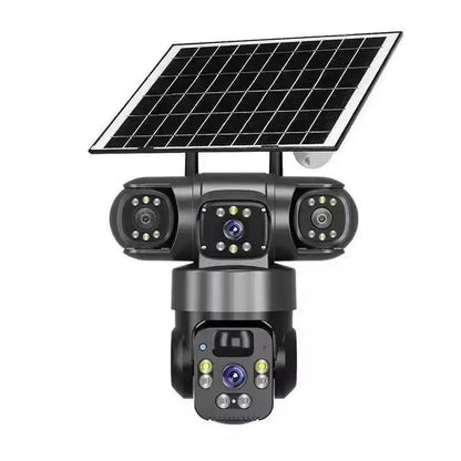 🔥Solange der Vorrat reicht 40 % Rabatt!🎉Solarbetriebene Mehrwinkel-Überwachungskamera
