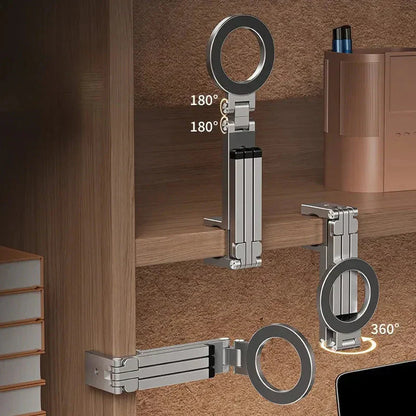 🔥Solange der Vorrat reicht 40 % Rabatt!🎉Faltbarer und tragbarer Handyhalter aus Aluminiumlegierung für unterwegs