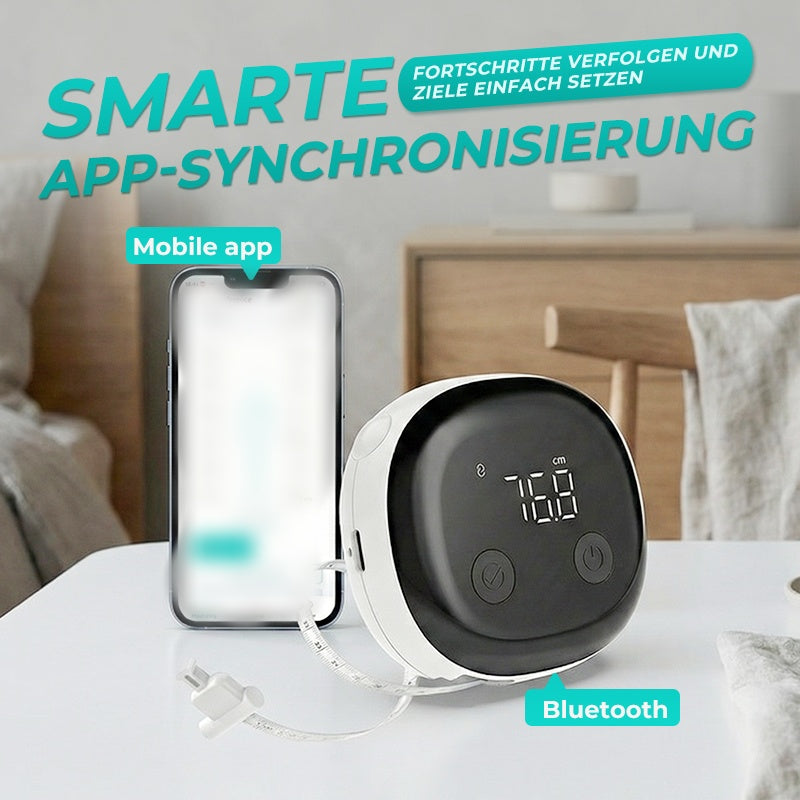🔥Solange der Vorrat reicht 40 % Rabatt!🎉Smartes Körpermaßband mit App-Synchronisierung
