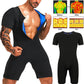 🧖‍♂️ 50% RABATT! 🔥 Ganzkörper-Sauna-Overall für Herren – Steigert Kalorienverbrauch, Muskelkompression & Wärmespeicherndes Polymergewebe 💪