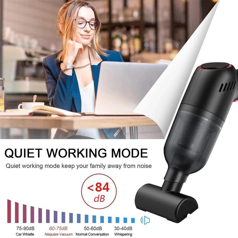 🔥Solange der Vorrat reicht 40 % Rabatt!🎉Tragbarer kabelloser Autostaubsauger