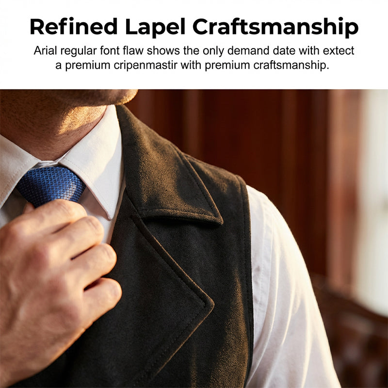 Elegante Retro-Slim-Fit Herrenweste für Anzug & Smoking 👔