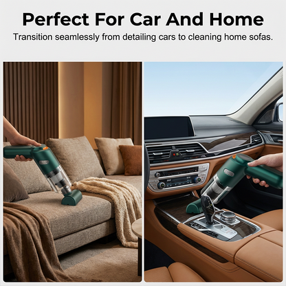 🔥  Sonderangebot 50% RABATT! 🚗Leistungsstarkes Akku-Staubsauger-Set, speziell für Autos entwickelt