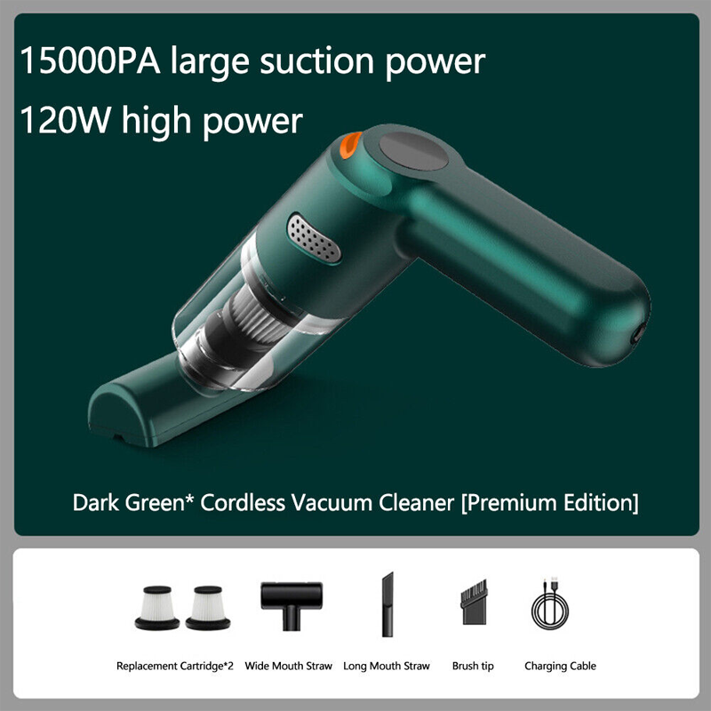 🔥  Sonderangebot 50% RABATT! 🚗Leistungsstarkes Akku-Staubsauger-Set, speziell für Autos entwickelt