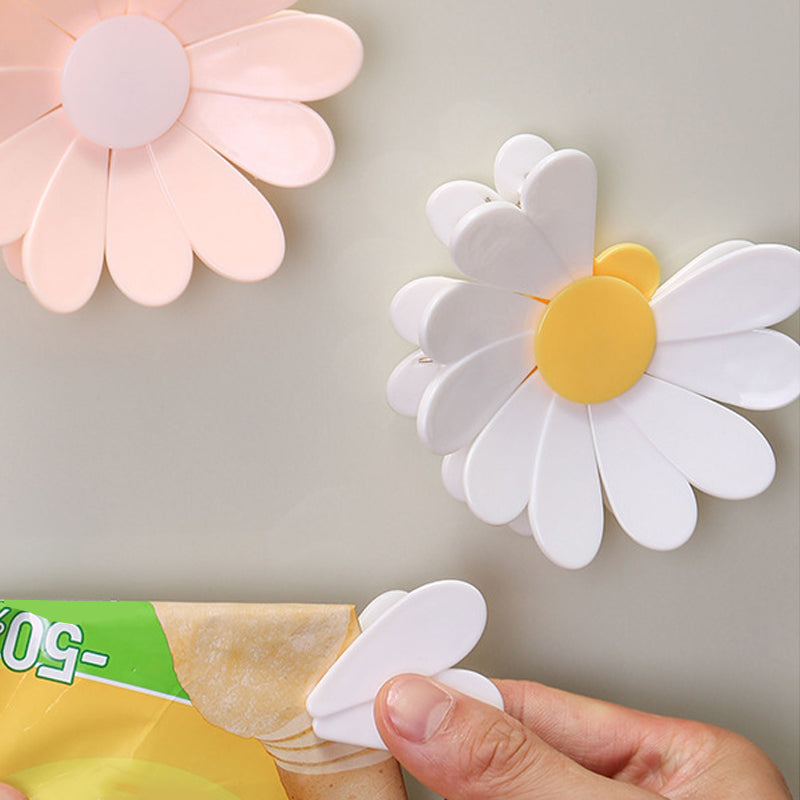 🔥Solange der Vorrat reicht 40 % Rabatt!🌸Magnetisches Verschlussclip-Set mit Gänseblümchen-Motiv