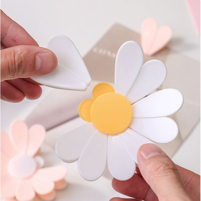 🔥Solange der Vorrat reicht 40 % Rabatt!🌸Magnetisches Verschlussclip-Set mit Gänseblümchen-Motiv